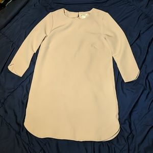 Blush pink colored Shift dress